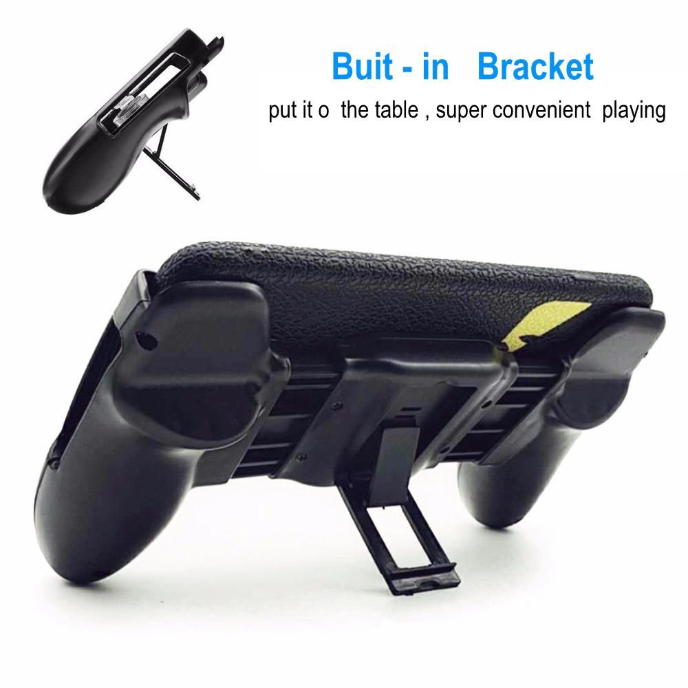 NEWEST PUBG Triggler Phone Controller 4 In 1 Gamepad With D9 Fire Key Mouse Click Sense No Lock Screen High Quality PUBG Joystick  WWTTT