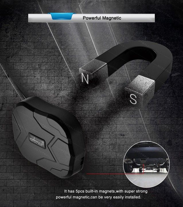 Wireless Car Tracker; 90days Standby; Free Online Tracking