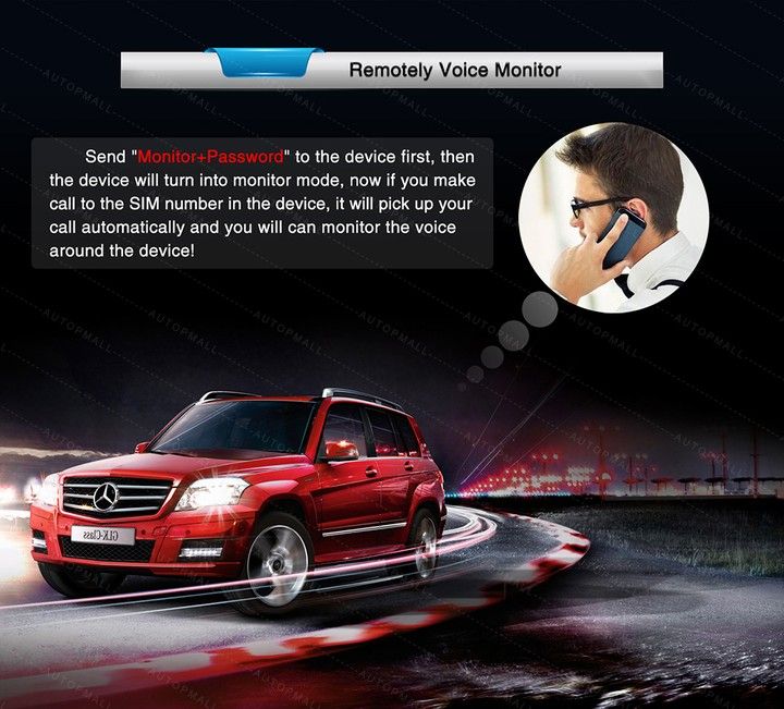 Wireless Car Tracker; 90days Standby; Free Online Tracking