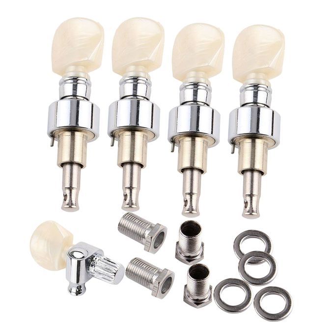5String Banjo Pearled Button Tuning Pegs  Machine Heads 5Pcs