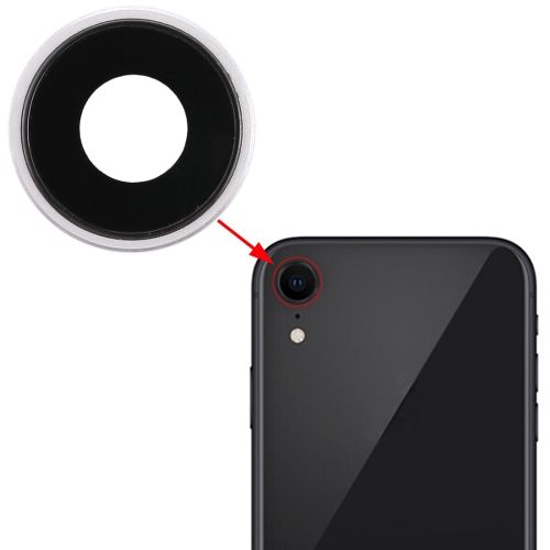 Back Camera Bezel With Lens Cover For IPhone XR(White)