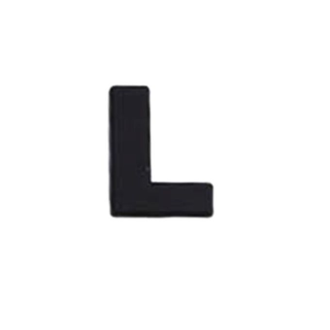 Ar 3D Letter  Ar Sti Kers English Letters  Ar Logo DIY Alphanumeri -black-L