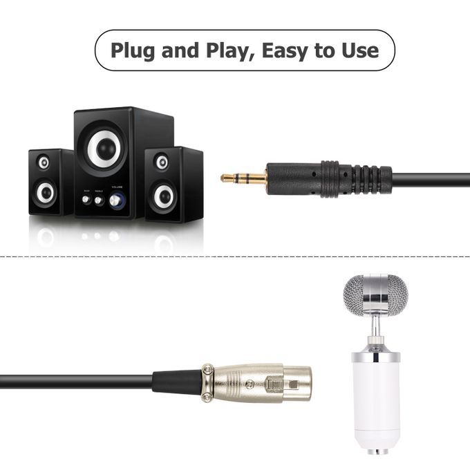 Recording Mic Uni-Directional Condenser Microphone Kit