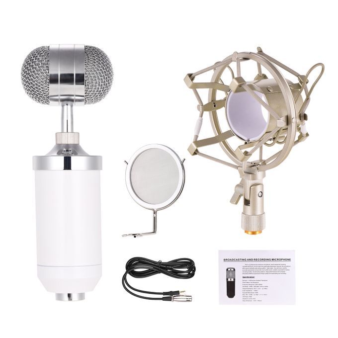 Recording Mic Uni-Directional Condenser Microphone Kit