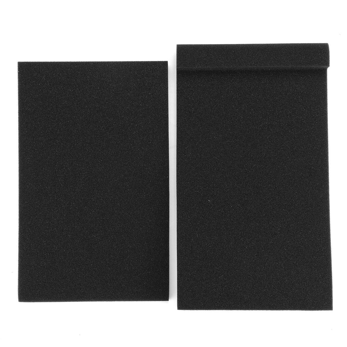 2Pcs Studio Speaker Acoustic Isolation Foam Pads Isolator 30x17x4cm