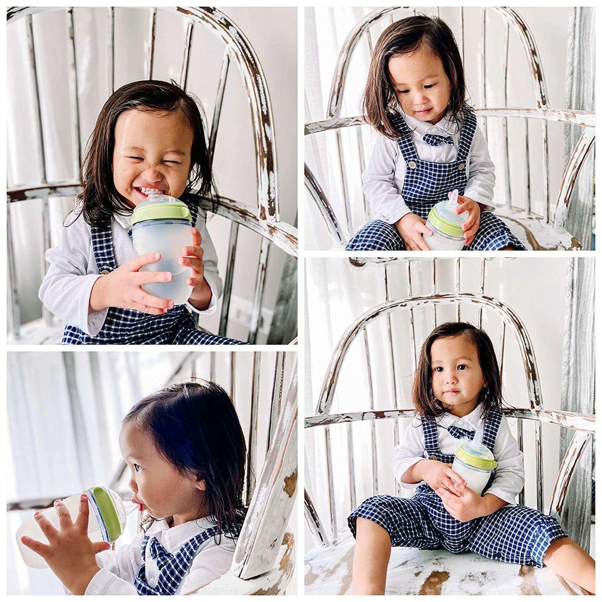 2pcs Sippy Spout Nipples for Baby and for Baby Easy To Clean Spill-Proof 7CM Diameter