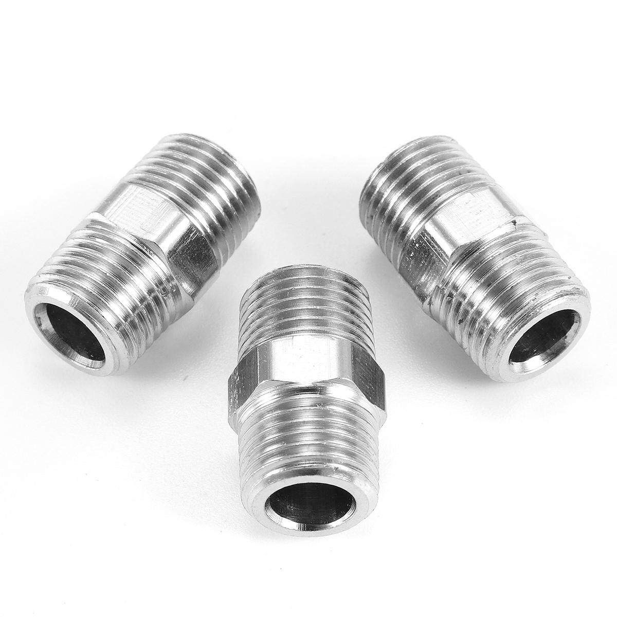 3 Pcs Paintball Air Hose Pipe Fitting Male 1/8