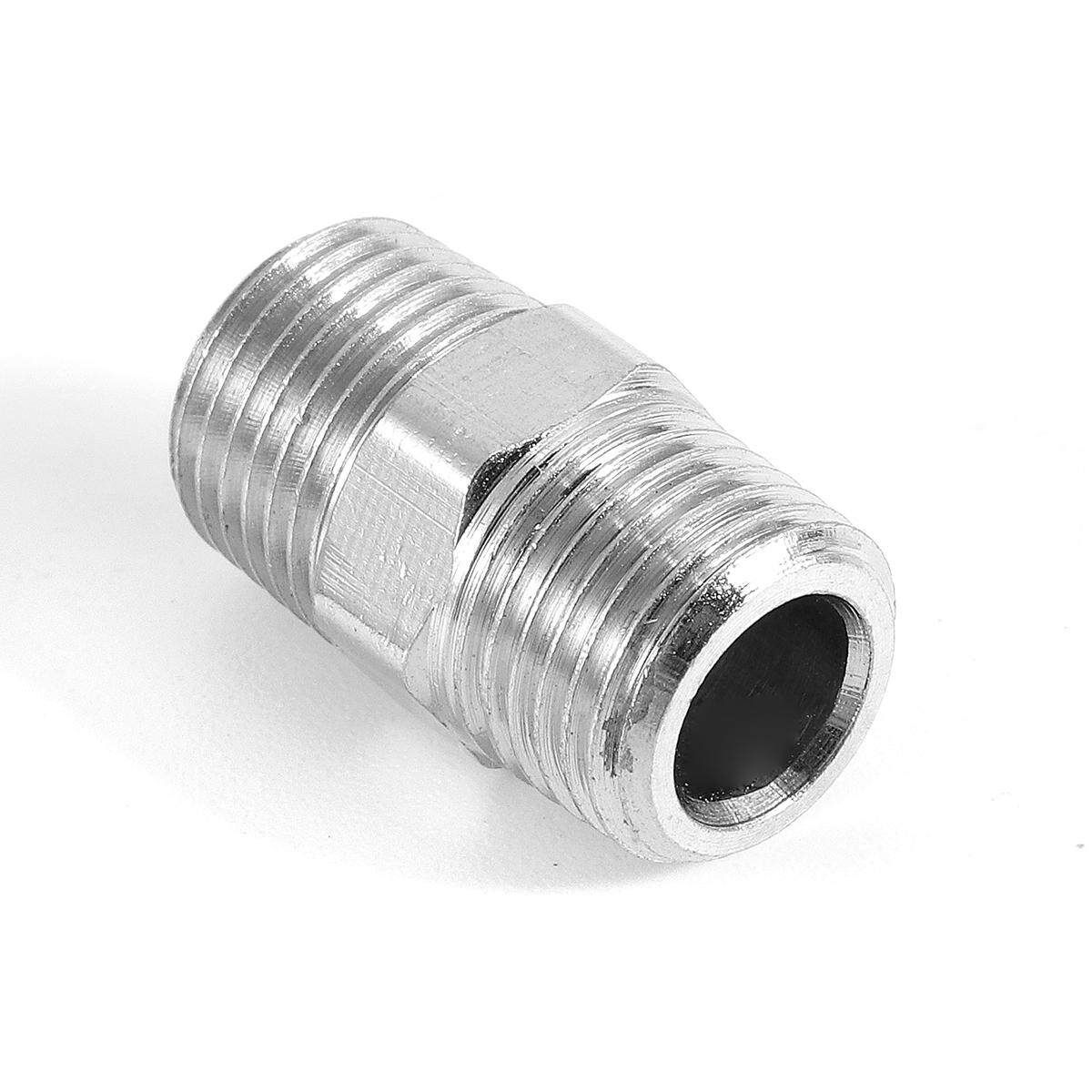 3 Pcs Paintball Air Hose Pipe Fitting Male 1/8" NPT Double Threads