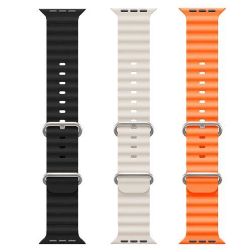IWatch Strap (3 Packs) Band For Series SE/3/4/5/6/7/8 - 42/44/45/49mm Strap For Apple Watch Band 8 Ultra Sports Silicone Belt IWatch Series 7 6 SE 5 Accessories