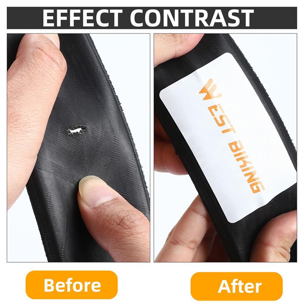 3Pcs Glueless Bike Tire Repairing Pads Kit Road Bike Cover Tire Puncture Repairing Tools Set Cycling Quick Tyre Patch Piece
