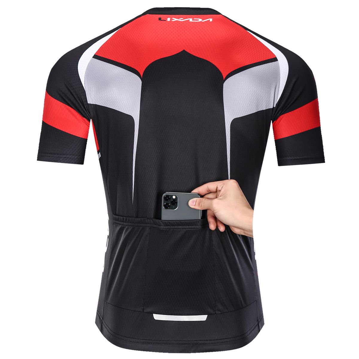 Men's Short Sleeve Cycling Jersey Padded Bib Short Set