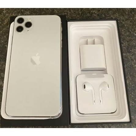 iPhone 11 Pro Max - Face Id - Single Sim- 64GB ROM- 4GB RAM - 4G LTE - 3969 mAh -Silver