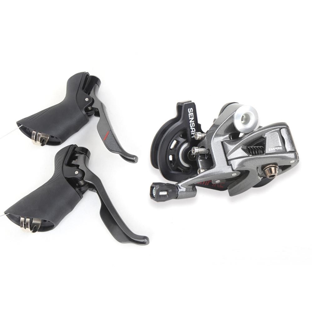 Road Bike Shifters 2x11 Speed Road Bike Speed Lever Brake Bicycle Front and Rear Derailleurs
