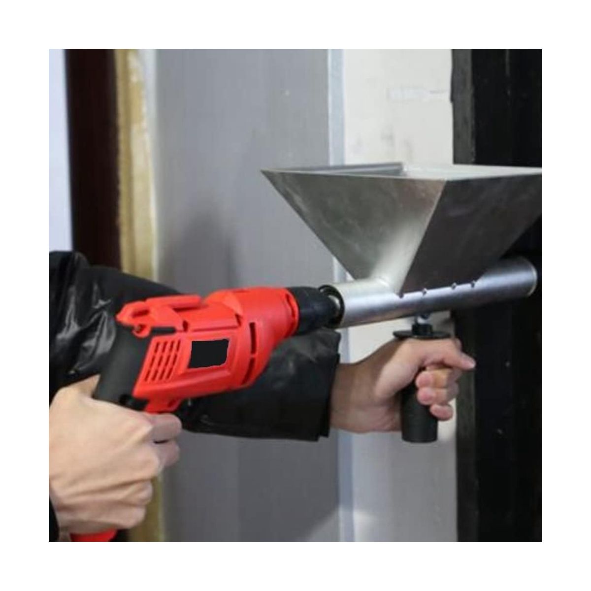 Mortar Pointing Grout Tool Cement Caulking (Without Electric Drill)