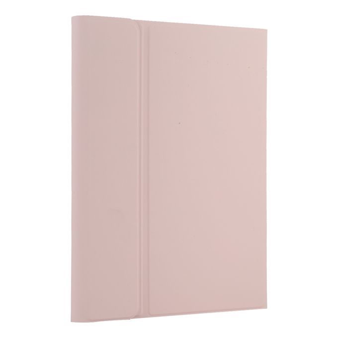 TG11BC Detachable Bluetooth Green Keyboard Microfiber Leather Protective Case For IPad Pro 11 Inch (2020), With Touchpad & Pen Slot & Holder (Pink)