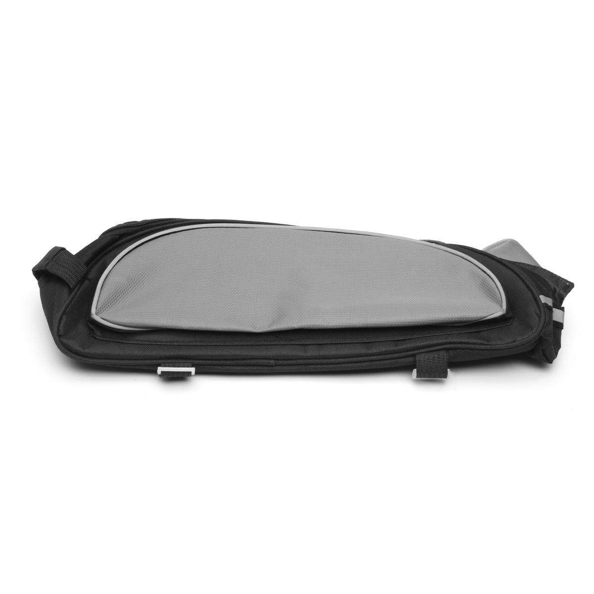 Cycling Bicycle Bike Storage Pannier Saddle Rack Rear Seat Bag Shoulder Handbag Grey