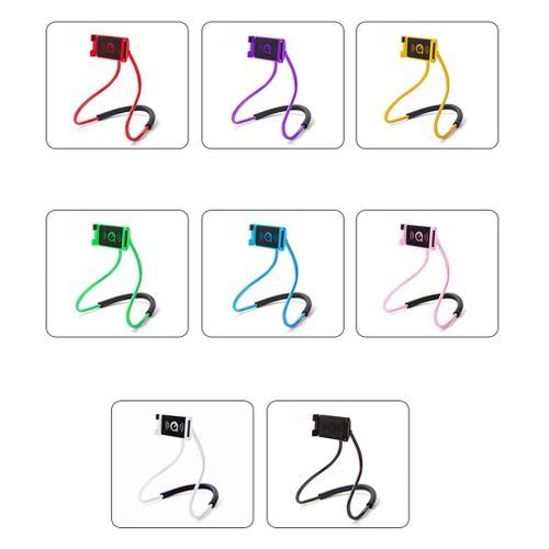 Multifunctional Design Flexible Bracket Phone Stand Holder Car Bed Neck Holder