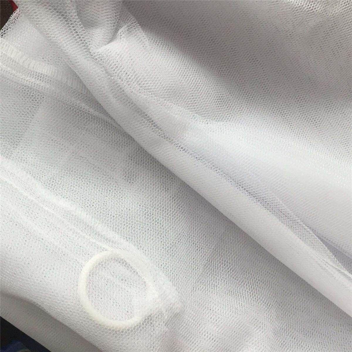 White Mosquito Net Indoor Outdoor Camping Portable Netting With Storage Bag