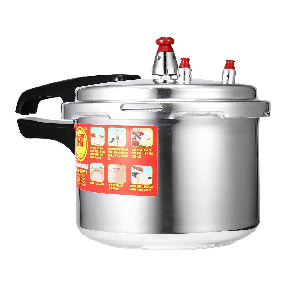 22cm Aluminium Commercial Grade Cooker 3/4/6.3 Litre 3 Style Kitchen Tools General Purpose 18cm For Gas Of Electromagnetic Furnace