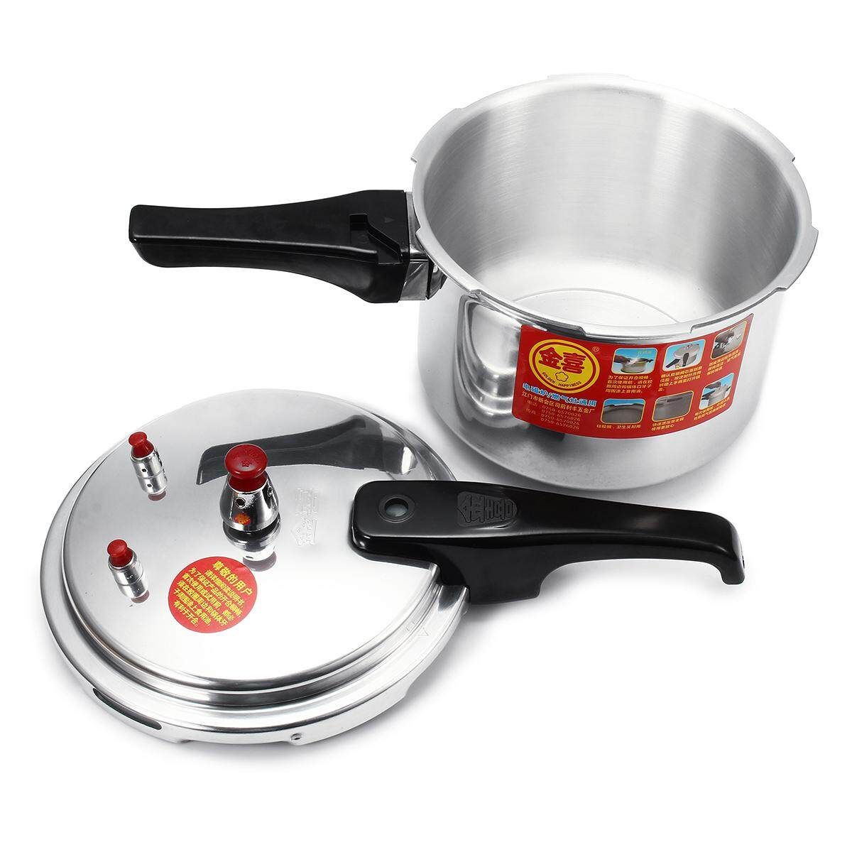 22cm Aluminium Commercial Grade Cooker 3/4/6.3 Litre 3 Style Kitchen Tools General Purpose 18cm For Gas Of Electromagnetic Furnace