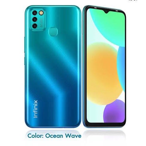 Smart 6 - 6.6"HD+ - 32GB ROM - 2GB RAM - 3G Dual SIM - 5000mAh - Ocean Wave