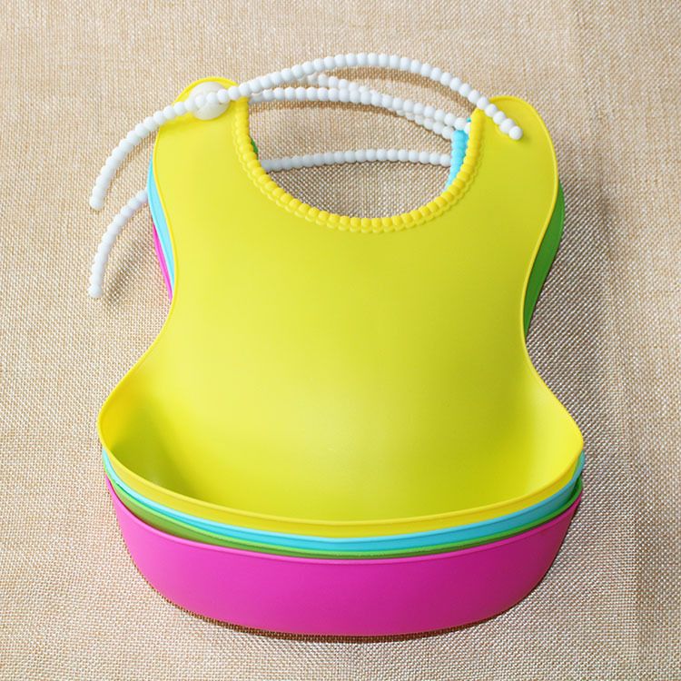 Silicone Bib For Wash Free Baby（3 Pcs）