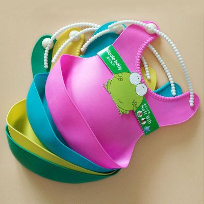Silicone Bib For Wash Free Baby（3 Pcs）