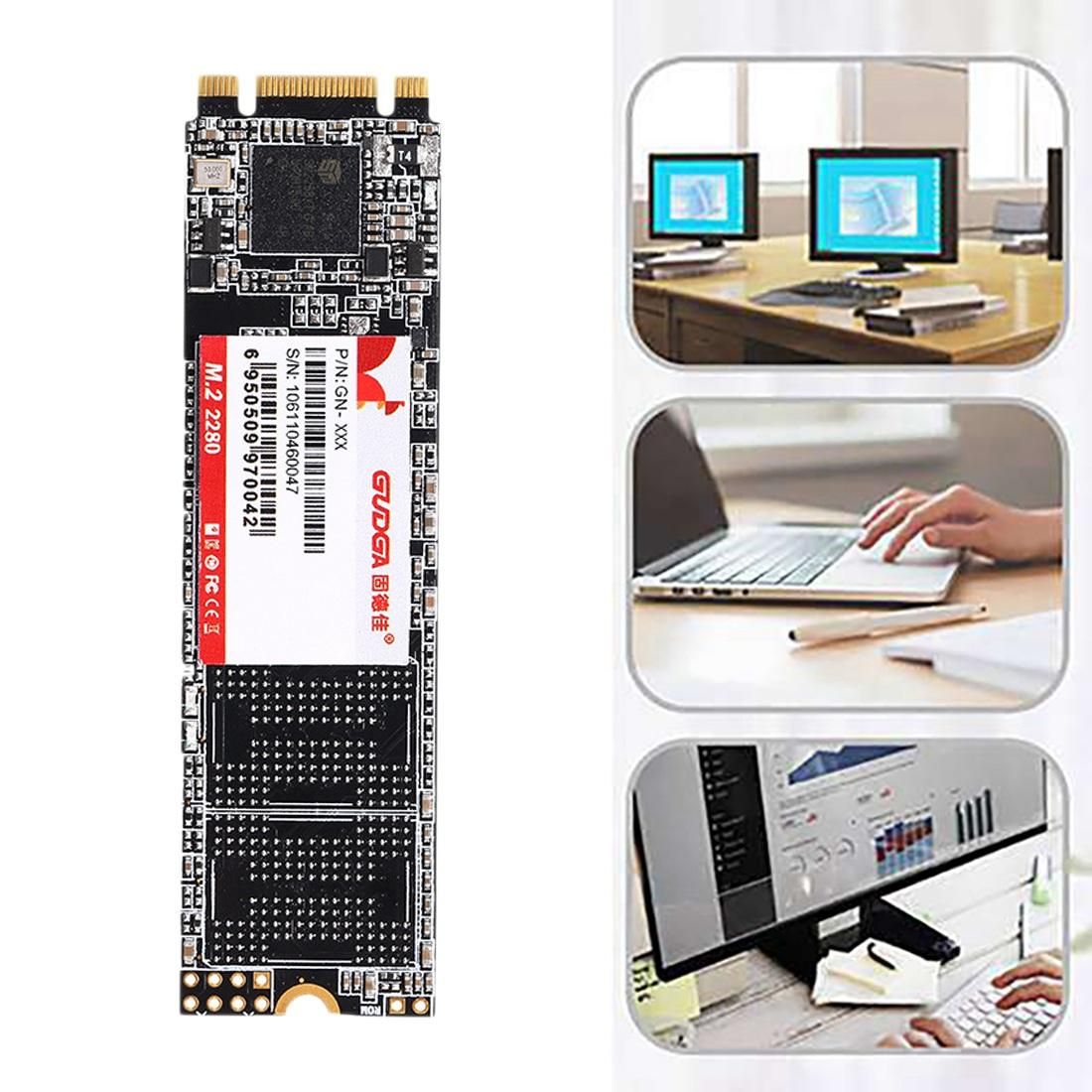 GUDGA 64GB SSD M.2 NGFF 2280 SATA III Internal Solid State Drive for PC Desktop Laptop Built-in Drive Disk