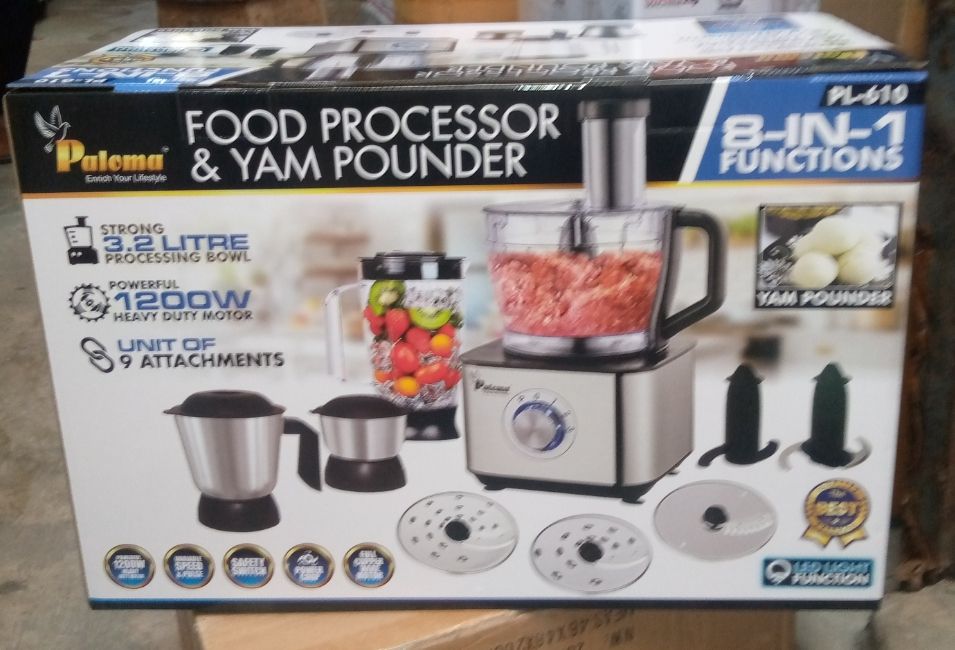 Food Processor And Yam Pounder 1200wtts