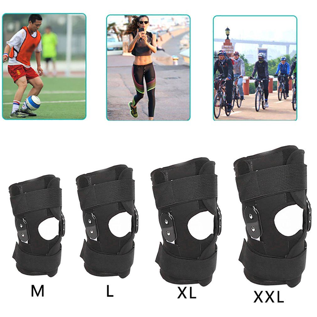 Aluminum Alloy Bracket Belt Compression Support Knee Pad