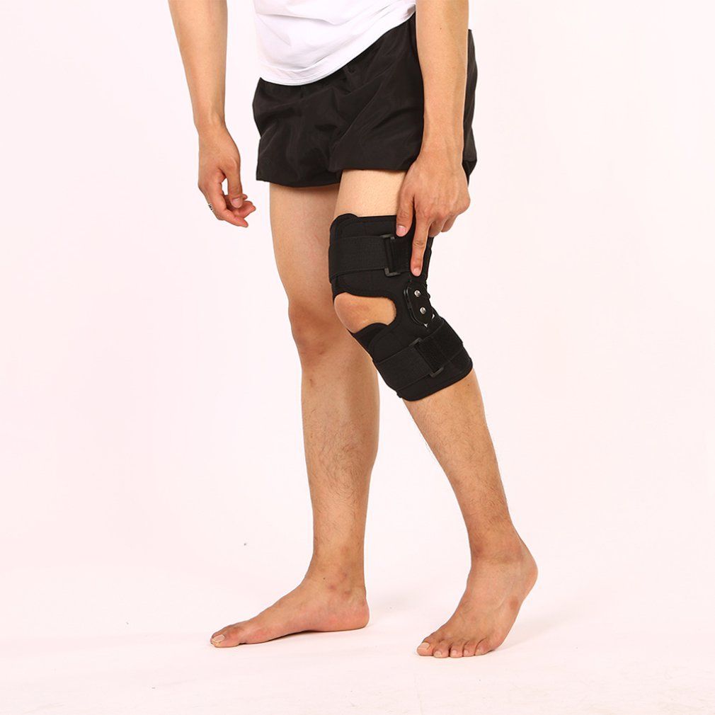 Aluminum Alloy Bracket Belt Compression Support Knee Pad