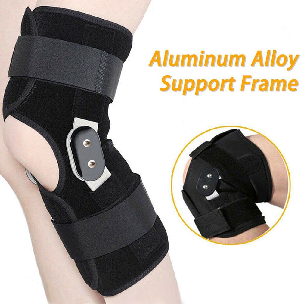 Aluminum Alloy Bracket Belt Compression Support Knee Pad