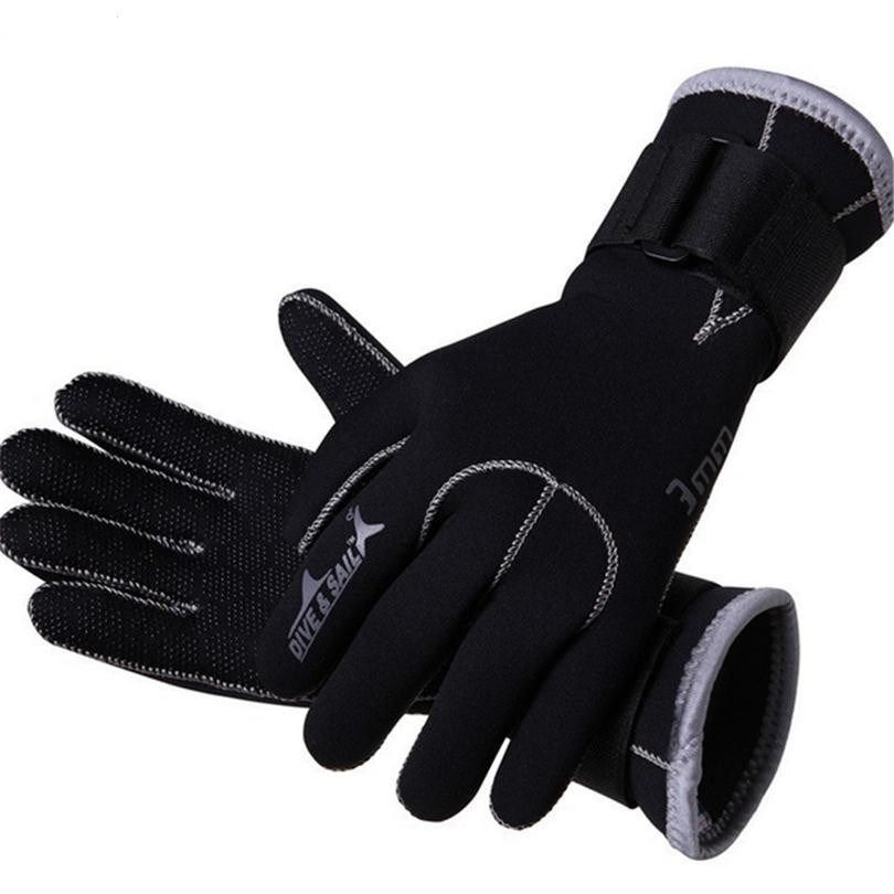 3mm Neoprene Swimming Gloves Swim Gloves Snorkeling Anti