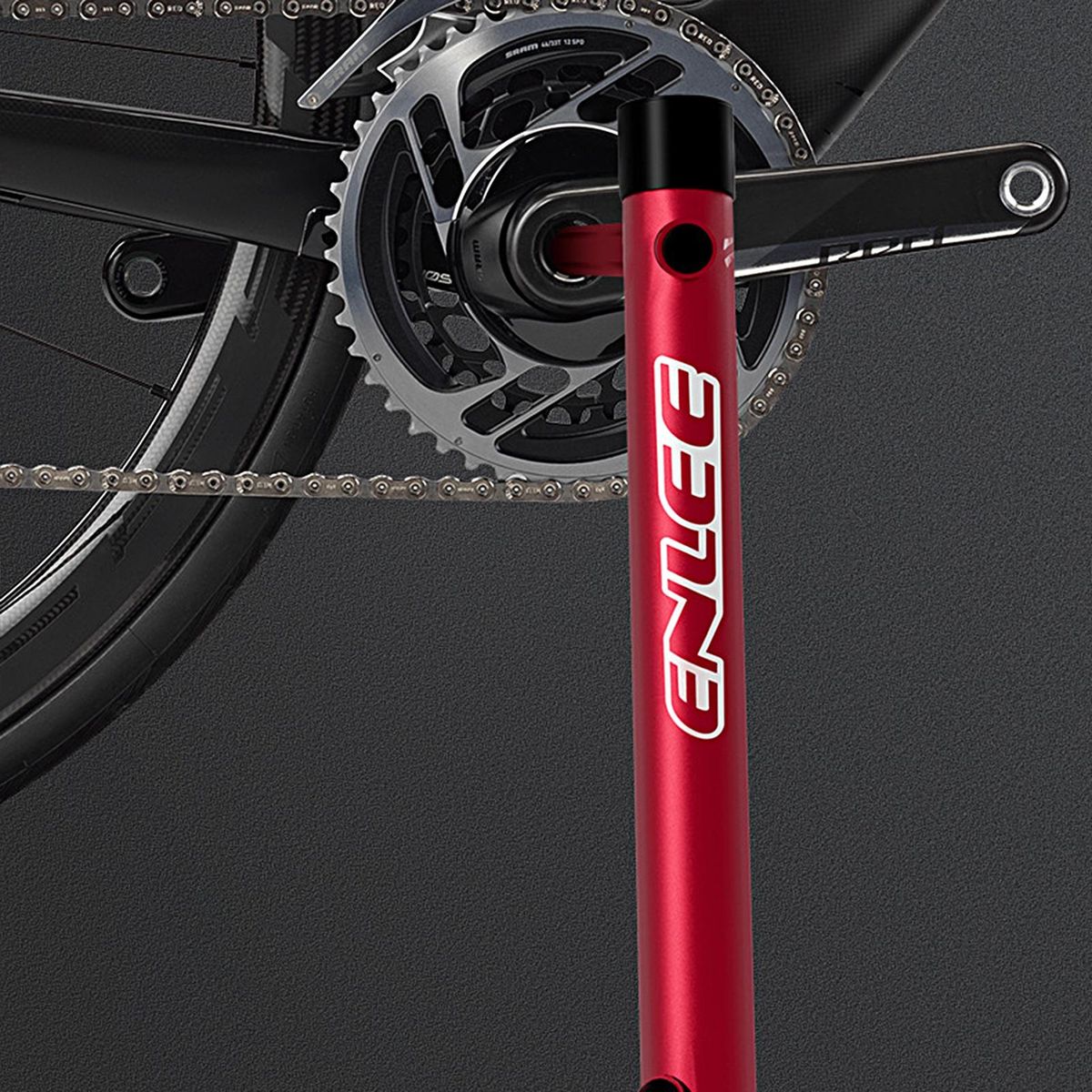 Bike Work Stand Folding Type Mountain Road Bike Rack Gadget Red
