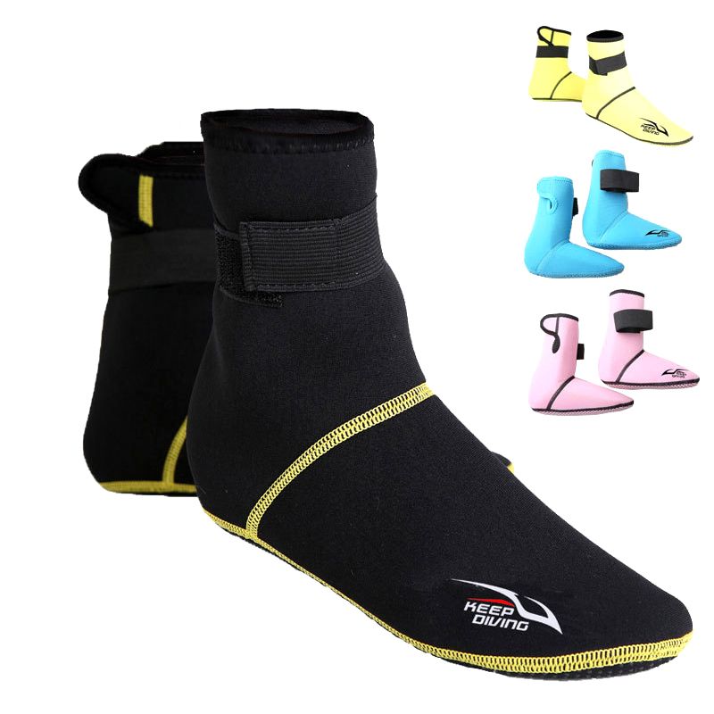 1pair Swimming Surfing Socks Thicken Breathable Hi Neoprene