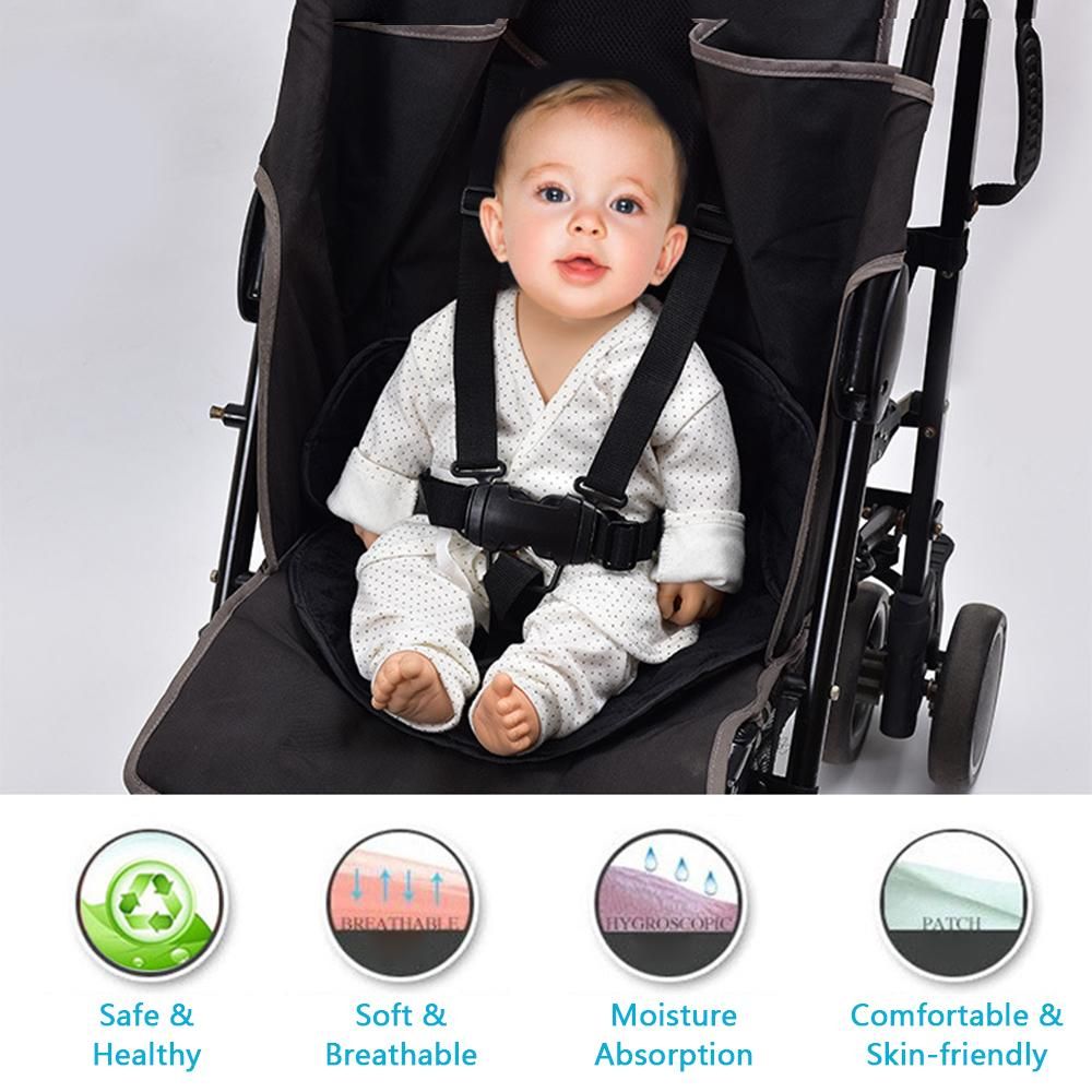 Baby Piddle Pad Kids Dry Seat Pad Waterproof Seat Protector Toddlers Potty Training Pads for Baby Stroller Car Safety Seat Dinning Chair