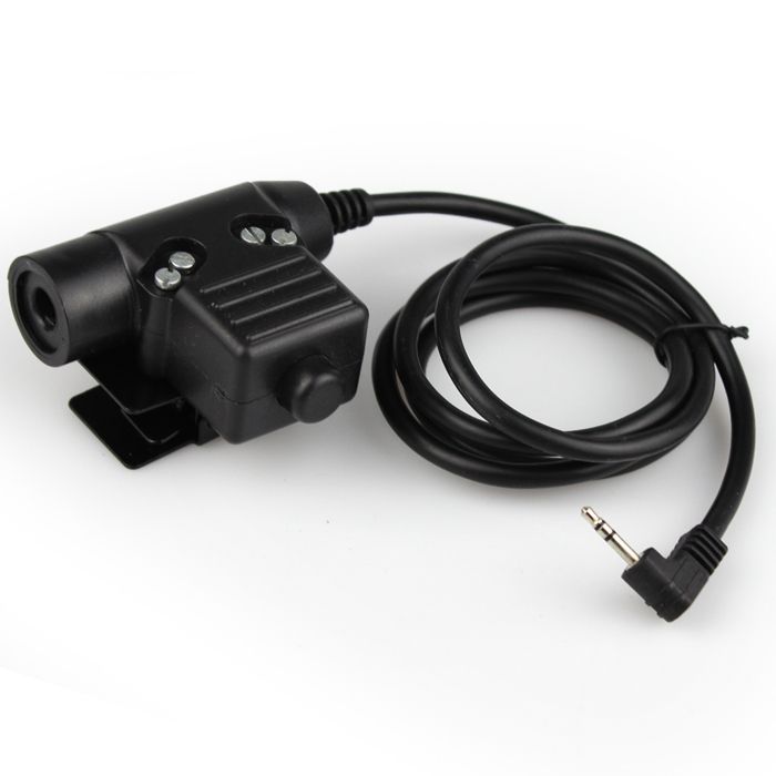 Tactical Helmet Wearing Version Ear PTT Headset Hunting