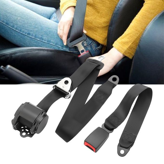 Seat Belt Protective Adjustable Polyester Quick-Black