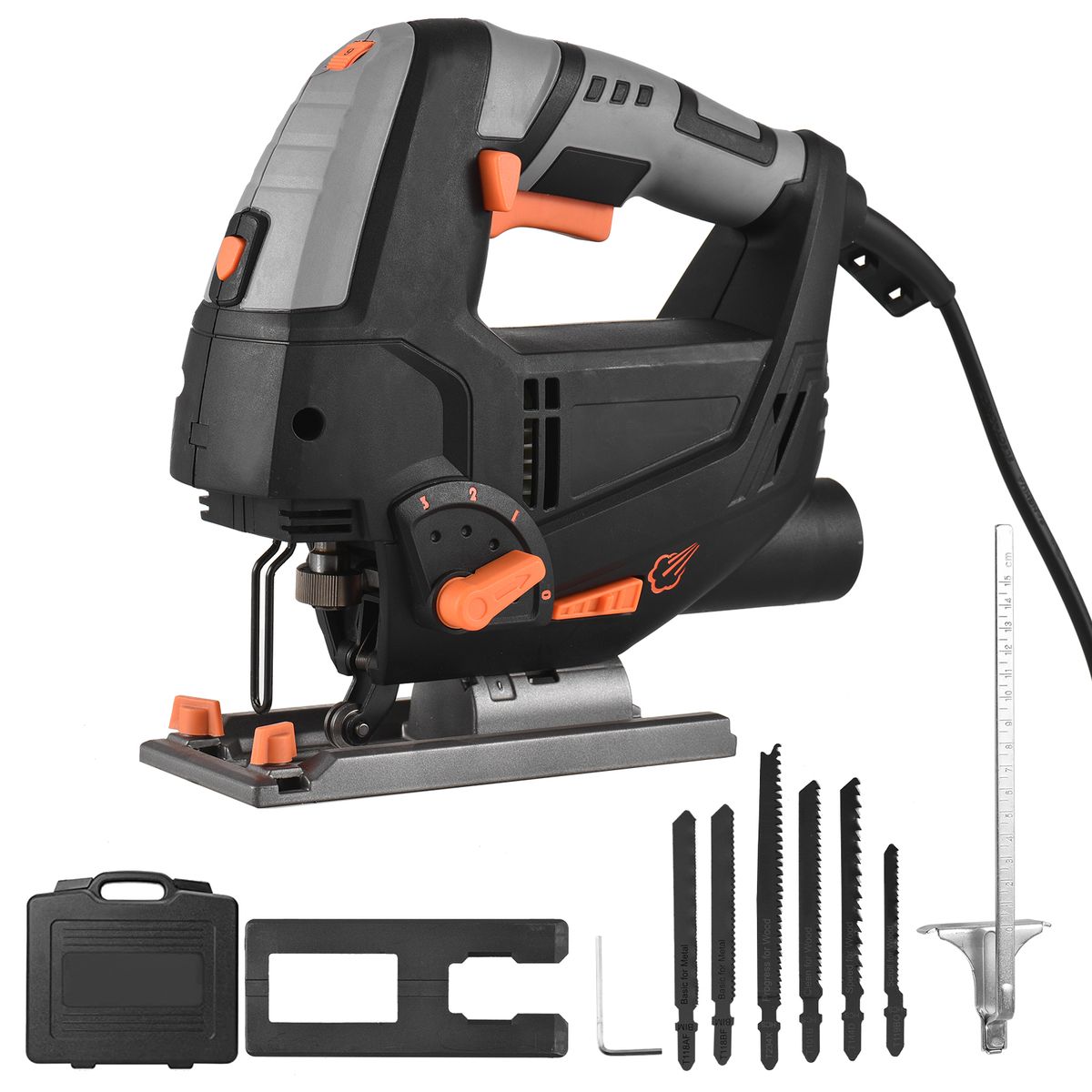 800W 6.7A Electric Jigsaw 3000SPM Variable Speed Jig Saw