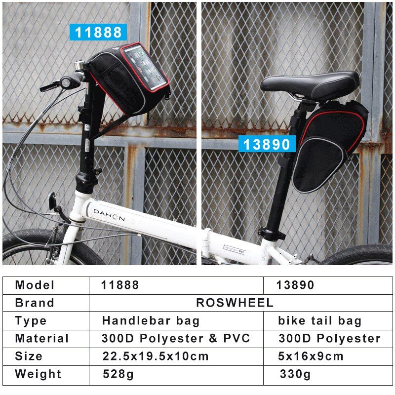 Roswheel Bike Bag Accessories Handlebar Basket Bycicle Bags