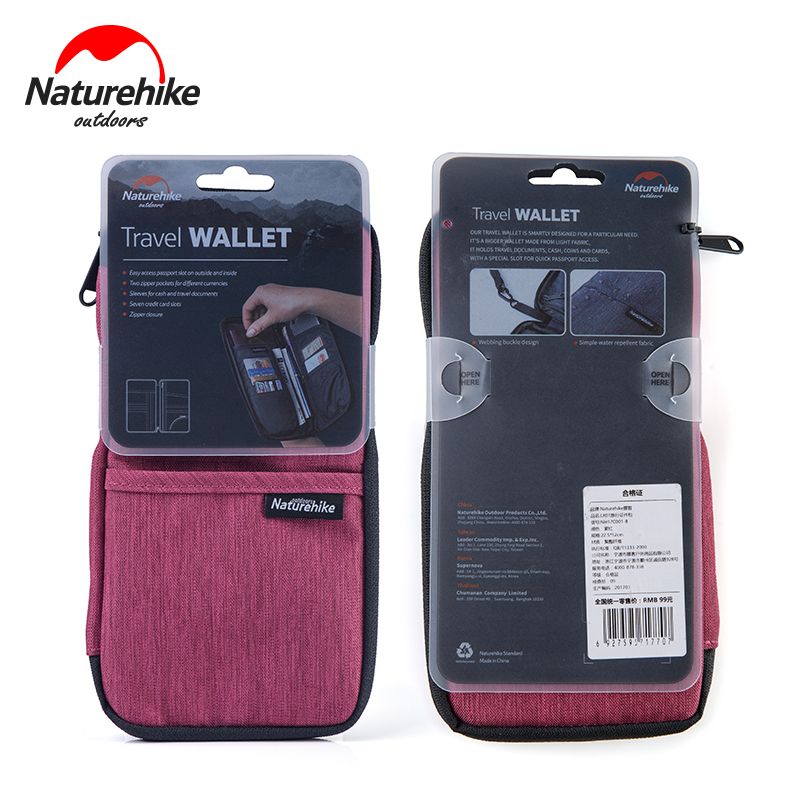 Naturehike Factory Travel Journey Document Organizer Wallet
