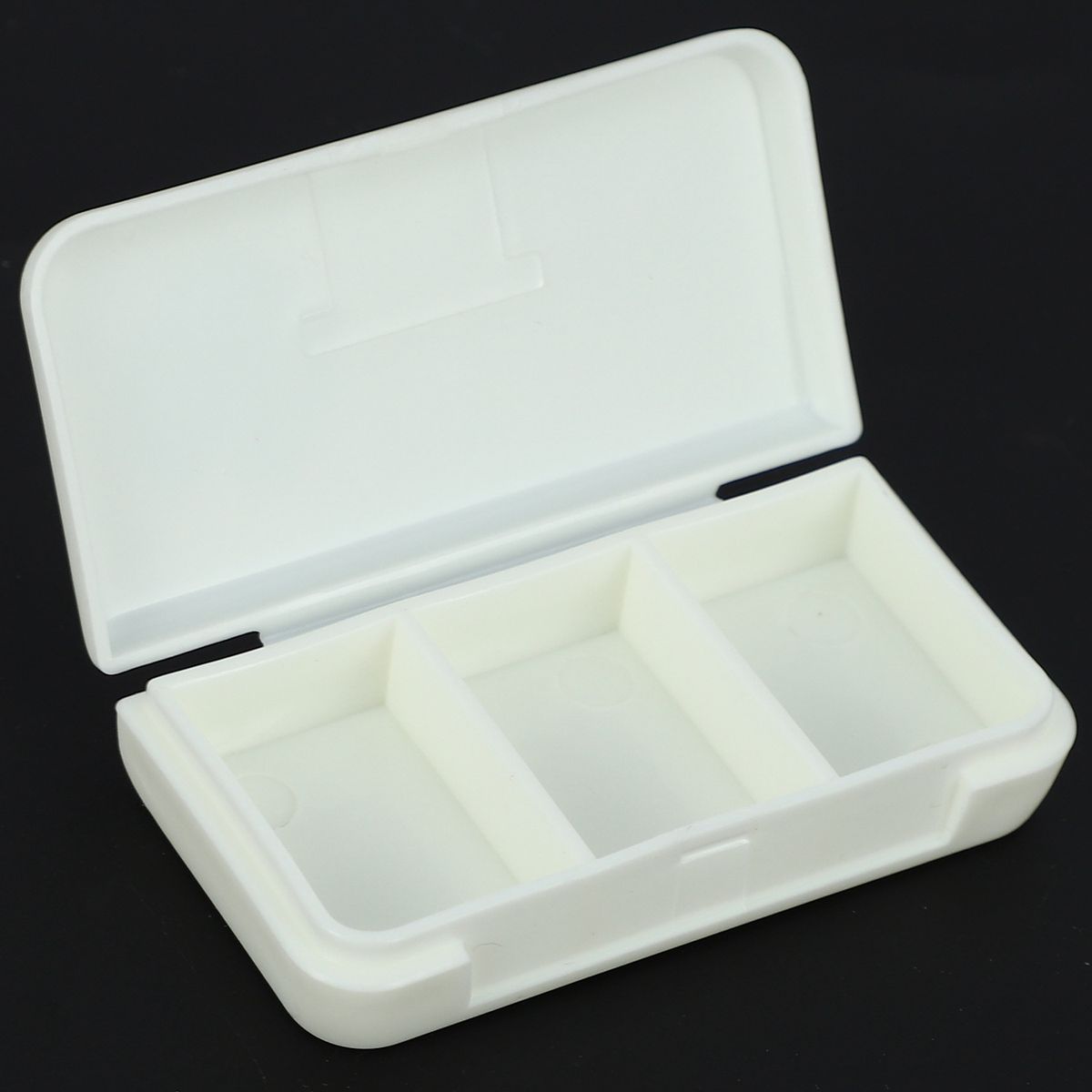 Three Compartments Mini Pill Box Travel Drug