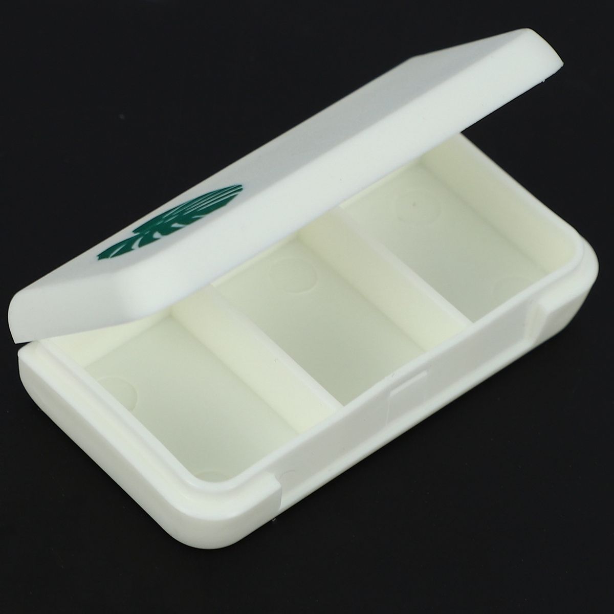Three Compartments Mini Pill Box Travel Drug