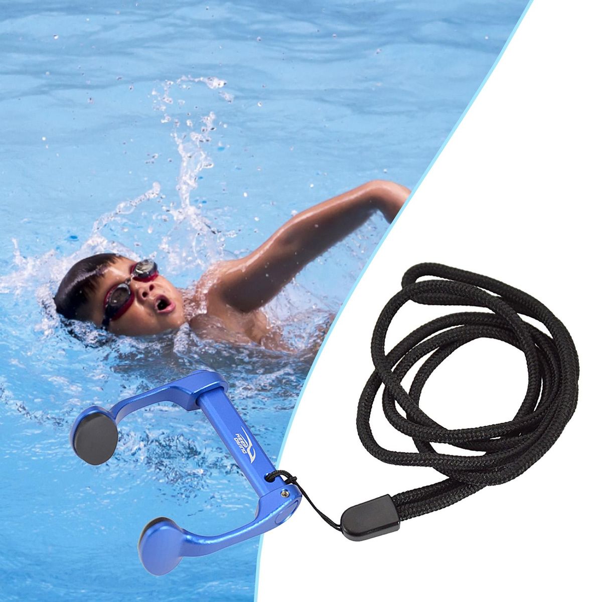 Nose Clip Waterproof Swimming Nose Clip Blue