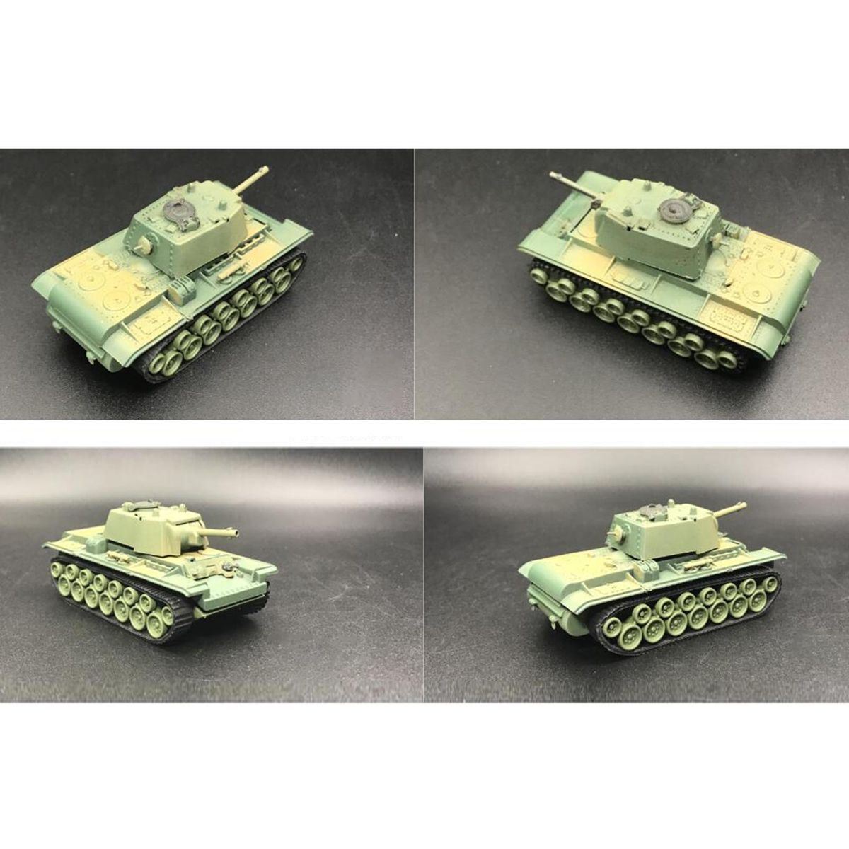 8 Pieces 1/72 Tank Model DIY Assemble Tank Toy For Girls