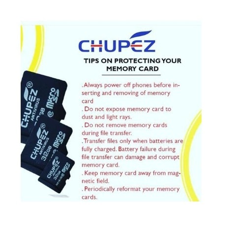 32GB Memory Card Chupez - 1piece