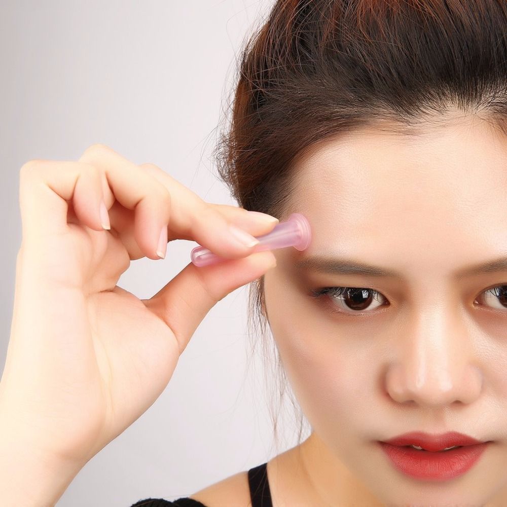Foot Neck 4PCS/Set Cans Massager Anti-cellulite Eyes For Vacuum Suction Cup Set Body Cupping Back Massage Silicone