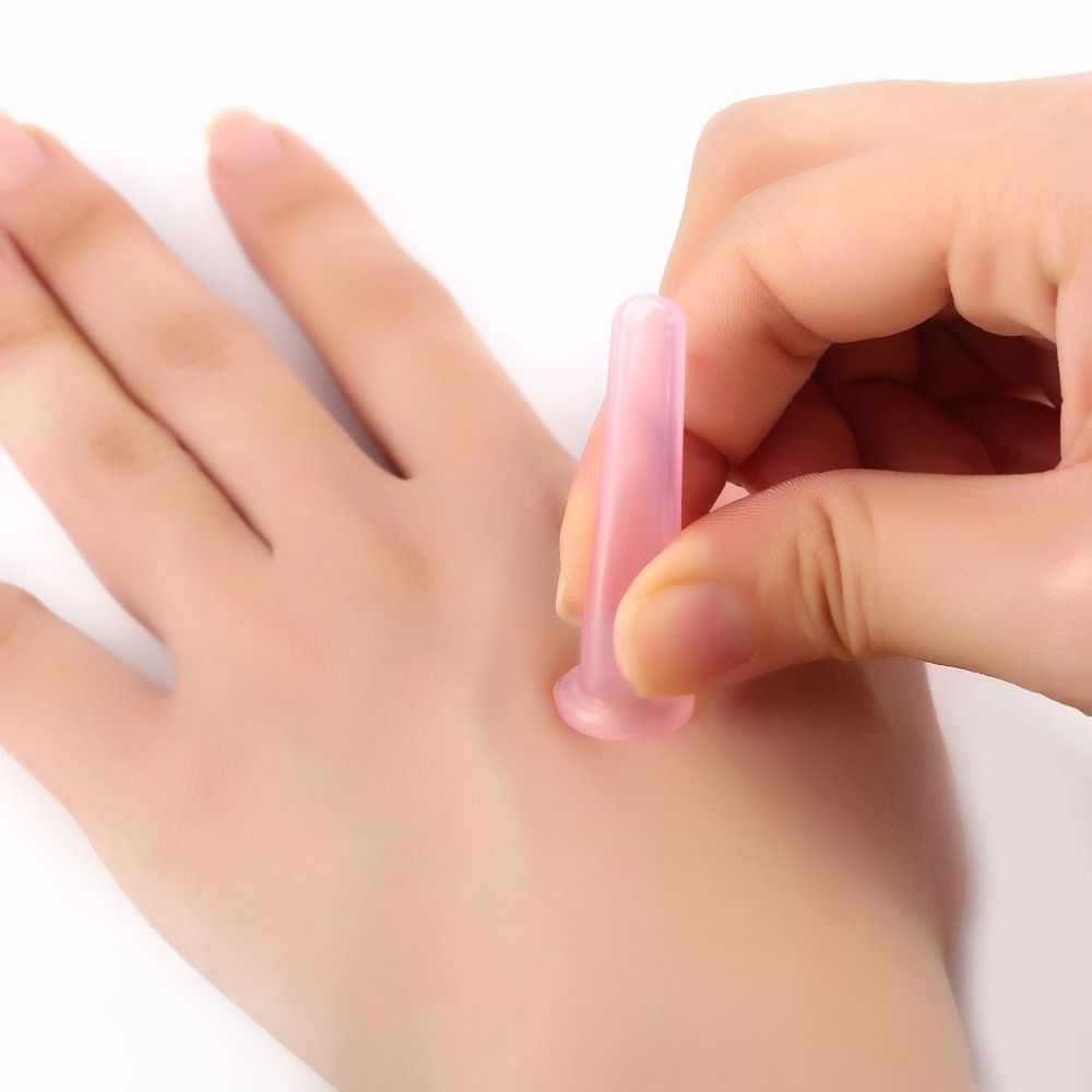 Foot Neck 4PCS/Set Cans Massager Anti-cellulite Eyes For Vacuum Suction Cup Set Body Cupping Back Massage Silicone