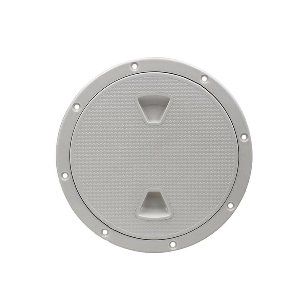 ABS Round Deck Inspection Access AntiSlip HatchCover Boat Screw Out Deck Inspection Plate Cover Boat Inspection Accessories