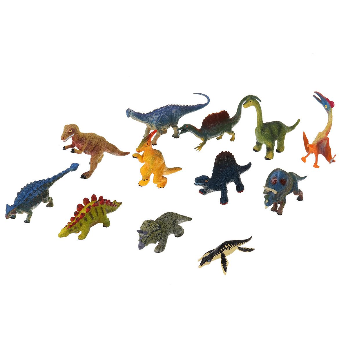 Children Dinosaur City Map Model Toy Indoor Crawling Mat Game Pad 83*57CM 12 Dinosaur Bags